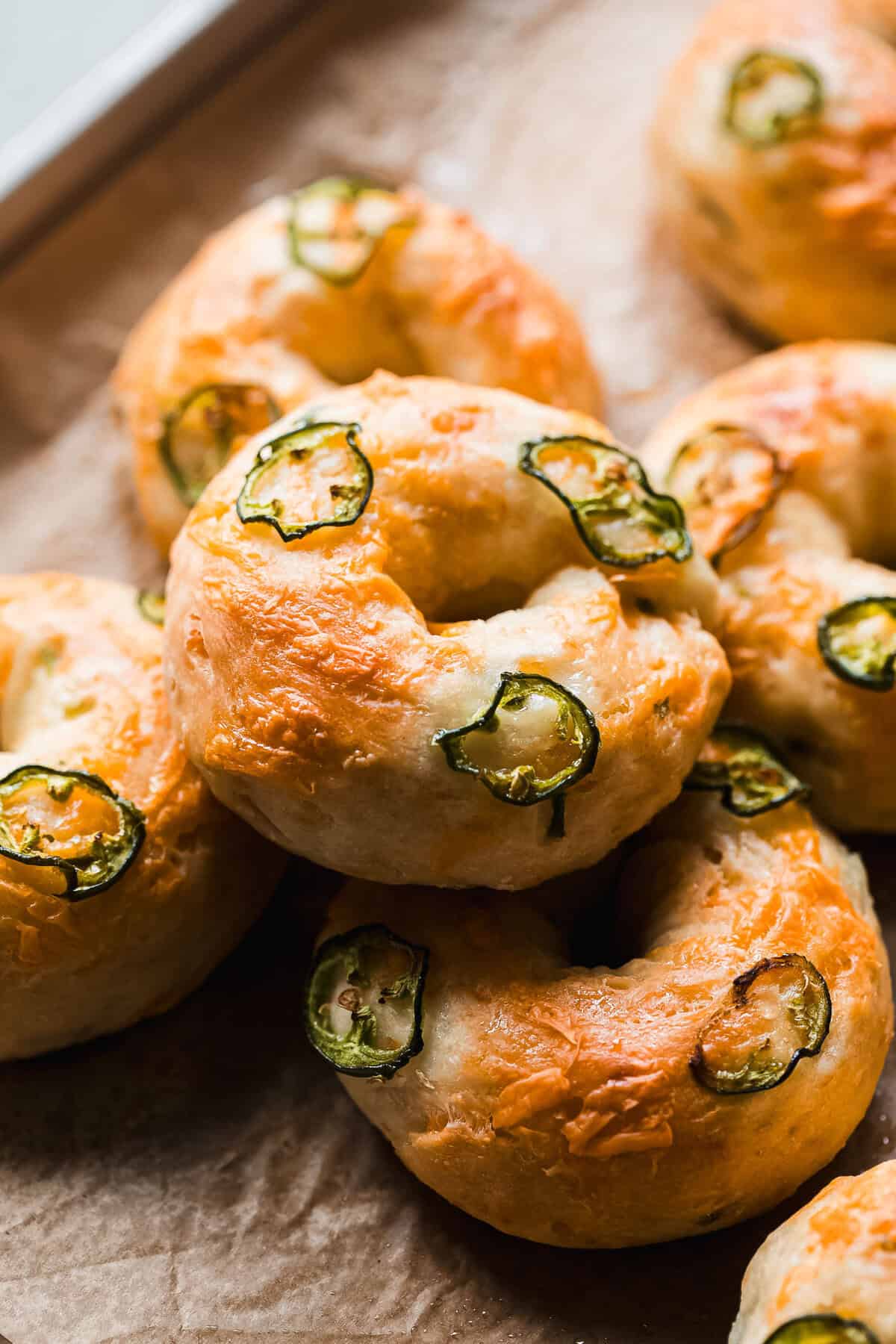 Protein Jalapeño Bagels with Cheddar Cheese