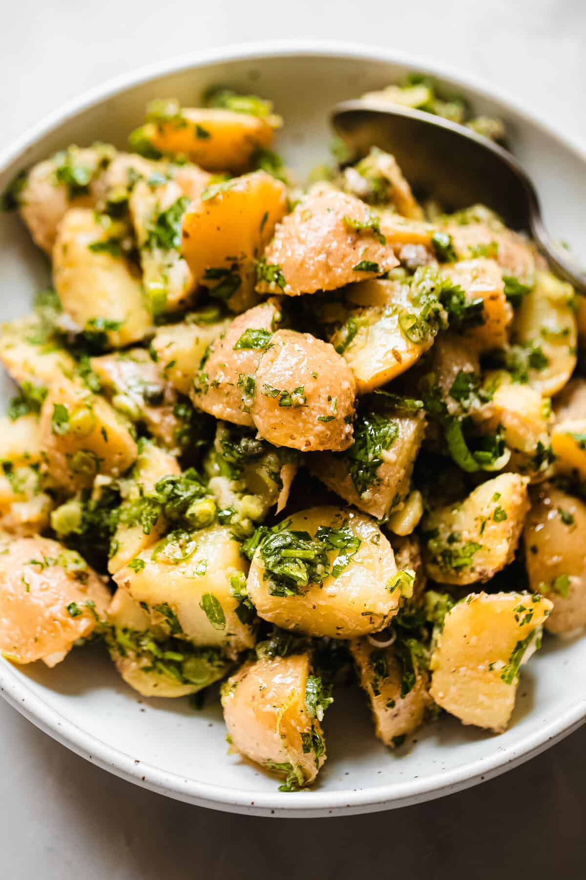No Mayo Potato Salad (Greek Potato Salad)