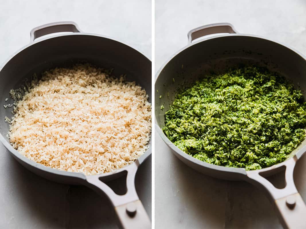 Aromatic Green Rice Recipe | Little Spice Jar