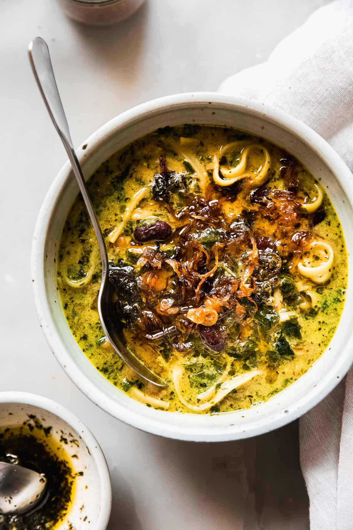 Ashe Reshteh (Persian Noodle Soup)