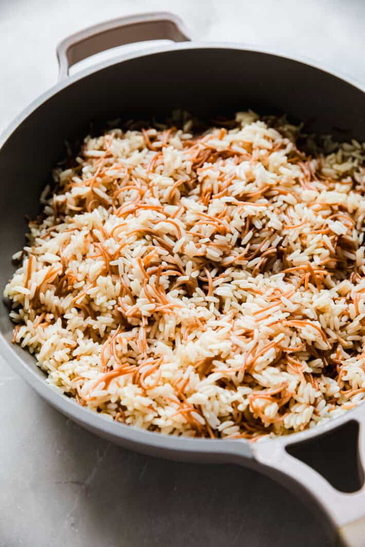 prepared vermicelli rice