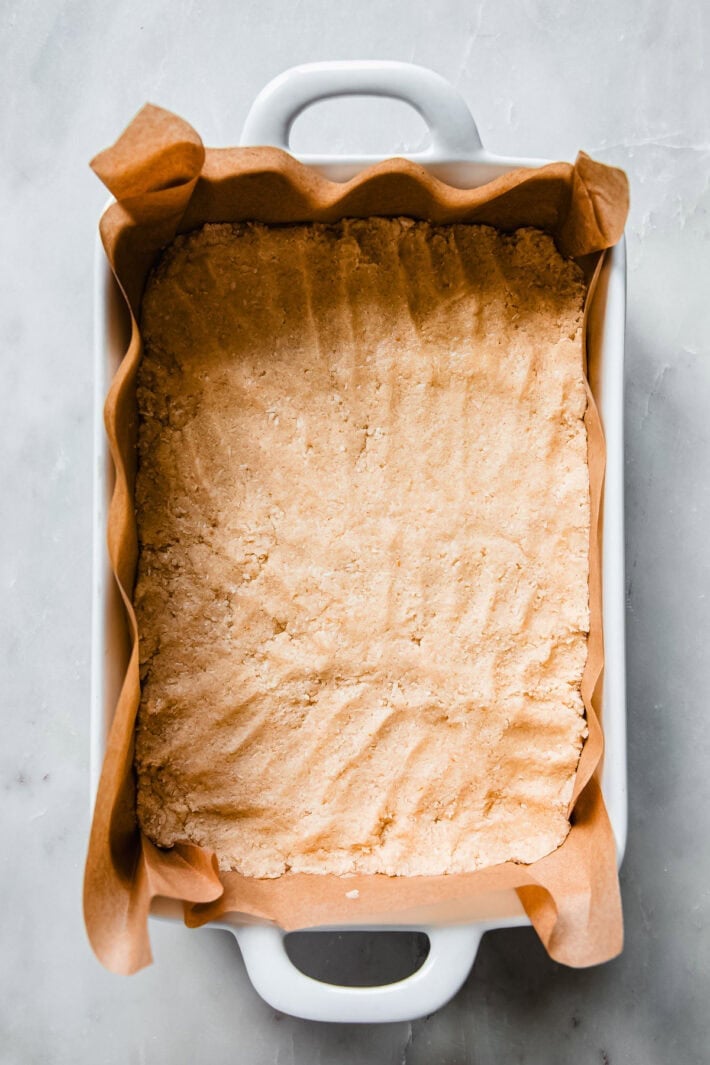 crust flattened out