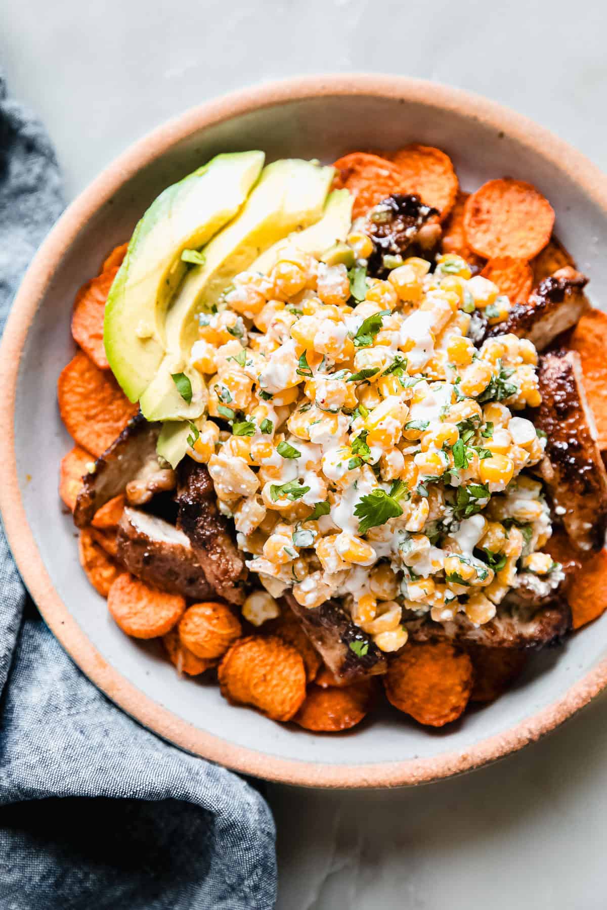 Chicken Street Corn Bowls
