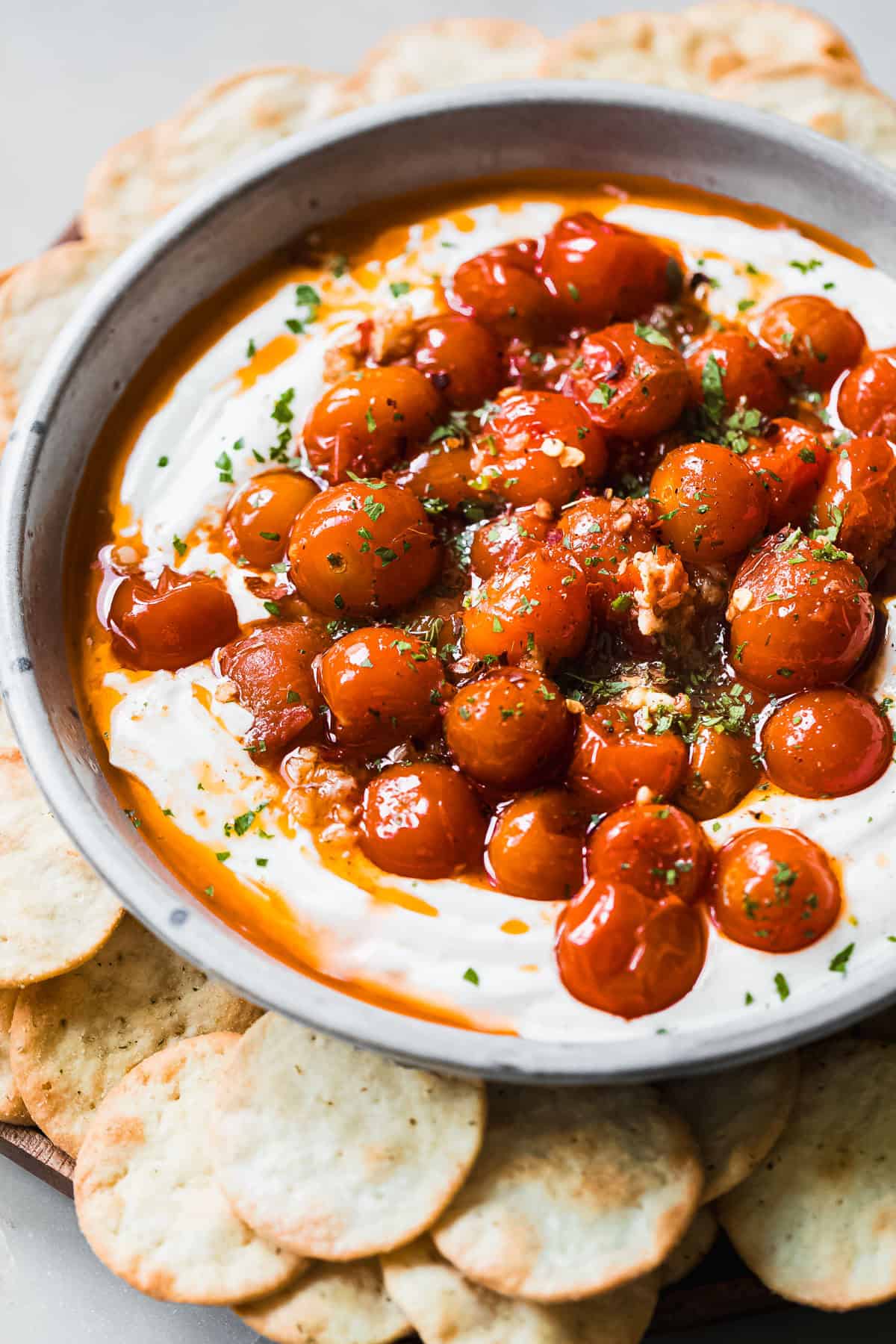 Tomato Confit with Labneh