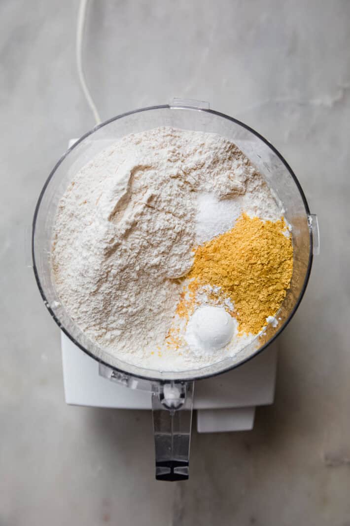 cottage cheese pizza crust ingredients in food processor